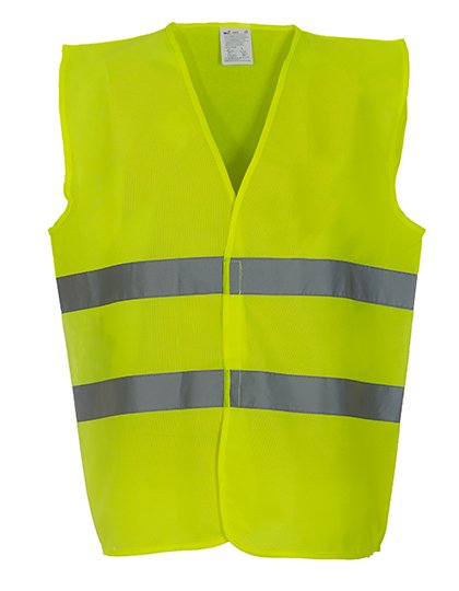 YOKO Hi-Vis 2 Bands Waistcoat – Hi-Vis Yellow