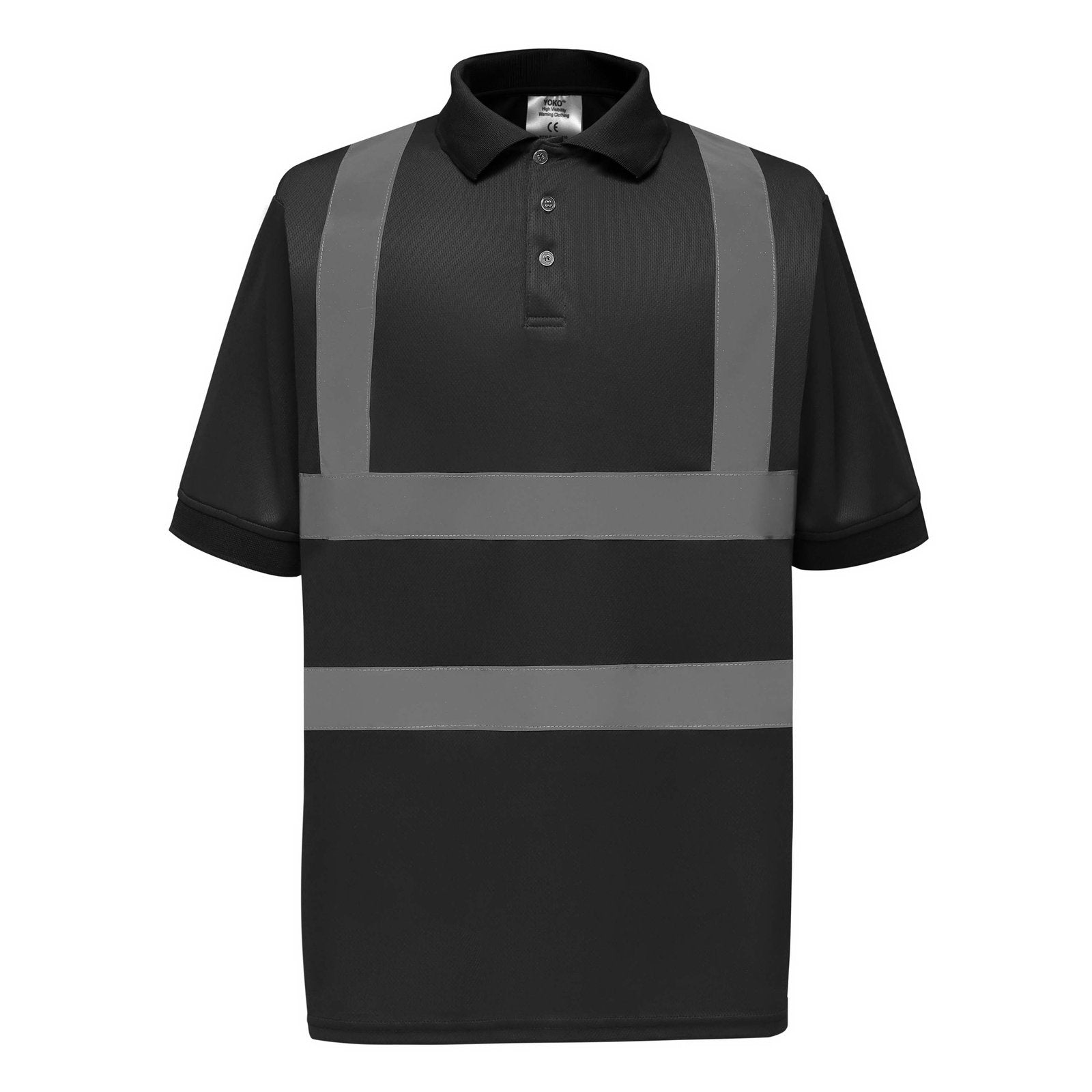 YOKO Two Band & Brace Hi-Vis Polo Shirt