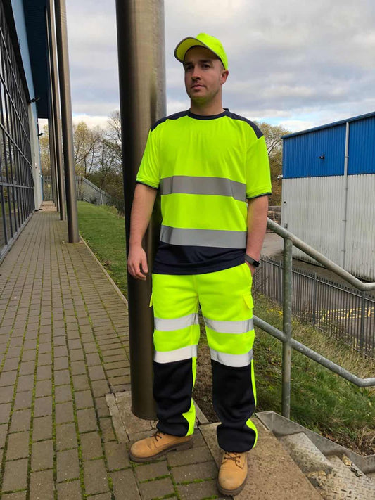 YOKO Hi-Vis Two-Tone T-Shirt
