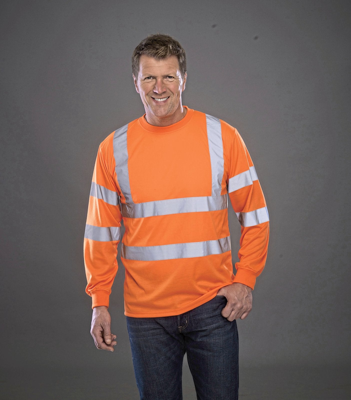 YOKO Hi-Vis Long Sleeve T-Shirt