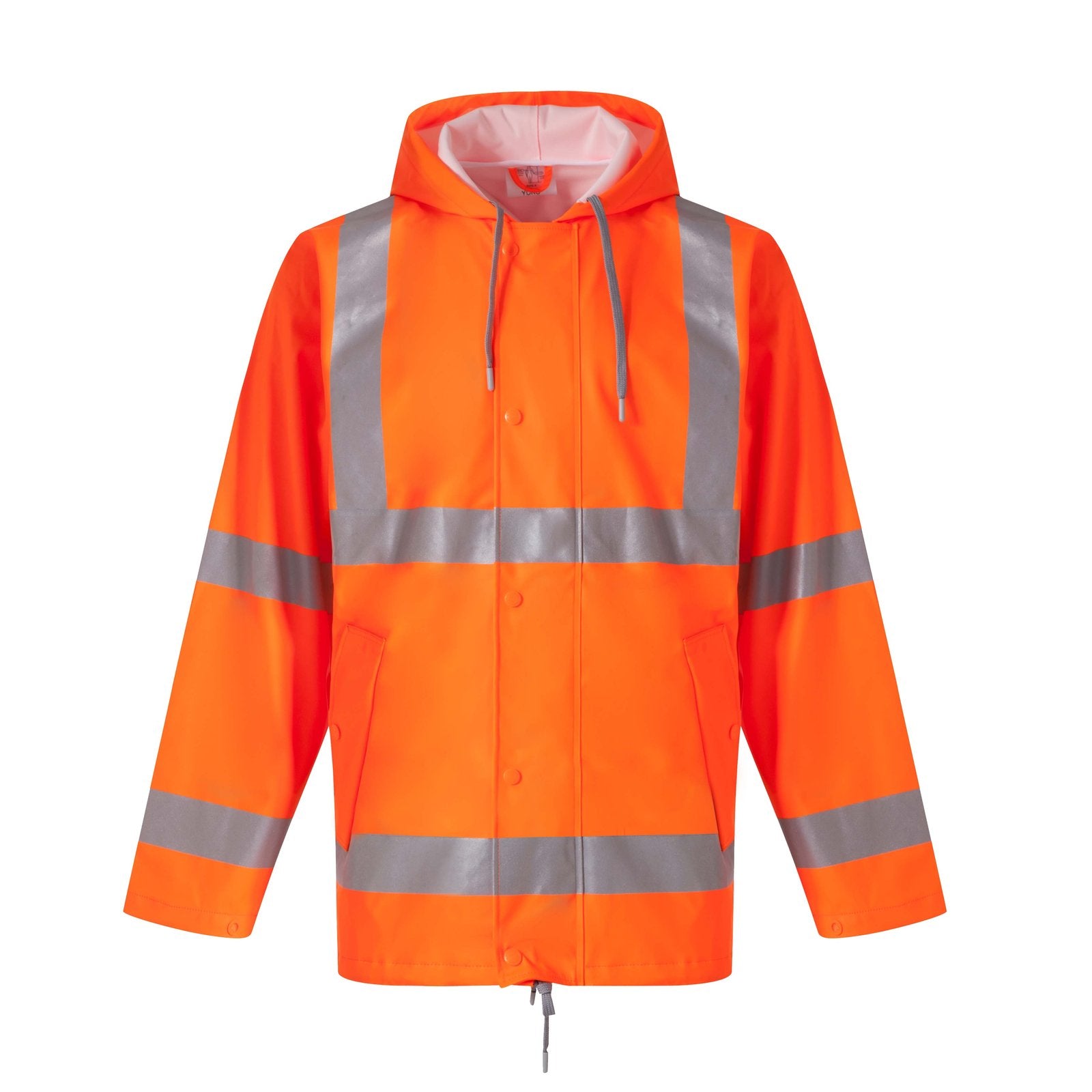 YOKO Hi-Vis Soft Flex Breathable Rain Jacket