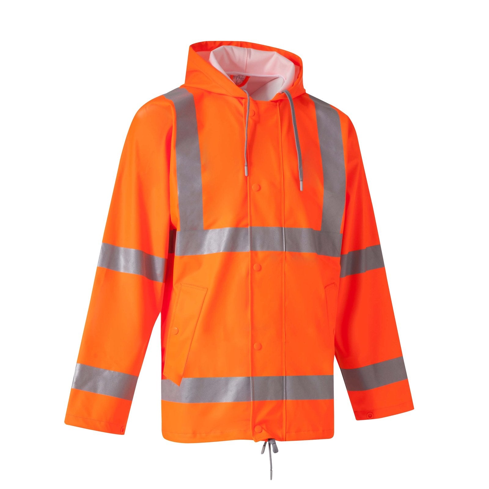 YOKO Hi-Vis Soft Flex Breathable Rain Jacket