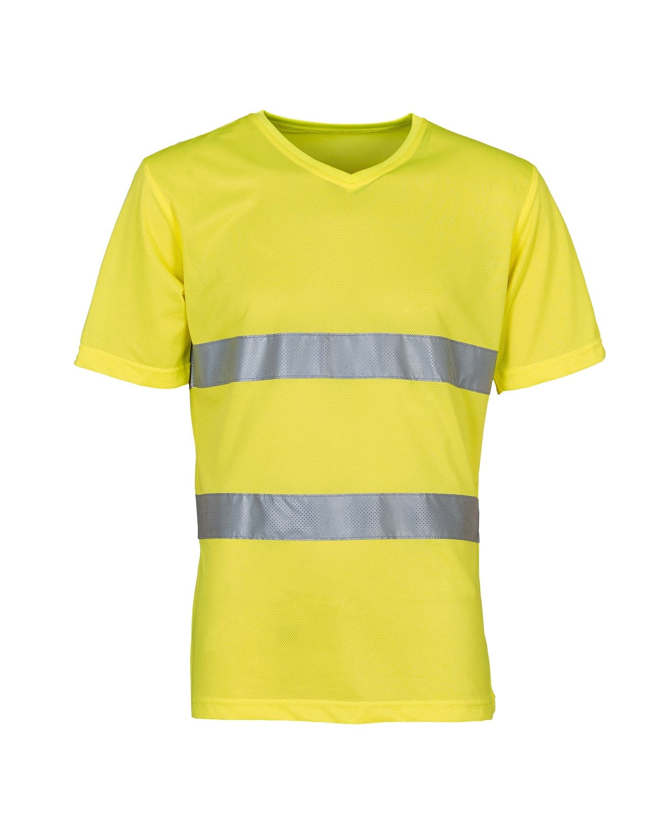 YOKO Hi-Vis Top Cool Super Light V-Neck T-Shirt