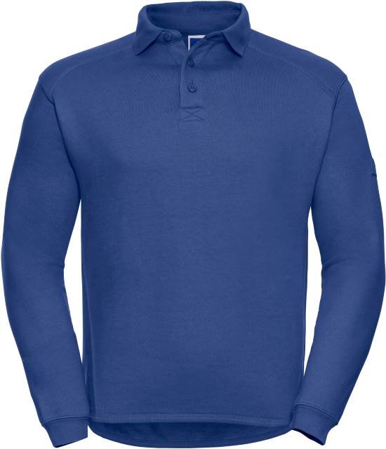 Russell Athletic Heavy Duty Workwear Collar Sweatshirt – Bright Royal