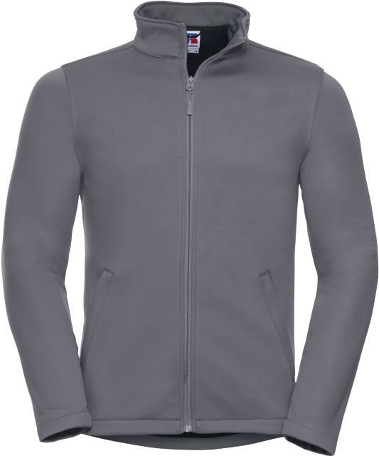 Russell Athletic Men's Smart Softshell Jacket – Convoy Grey (Solid)