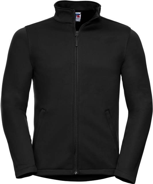Russell Athletic Men's Smart Softshell Jacket – Black