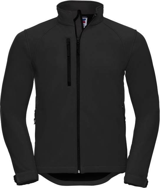 Russell Athletic Men's Softshell Jacket – Black