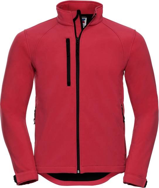 Russell Athletic Men's Softshell Jacket – Classic Red