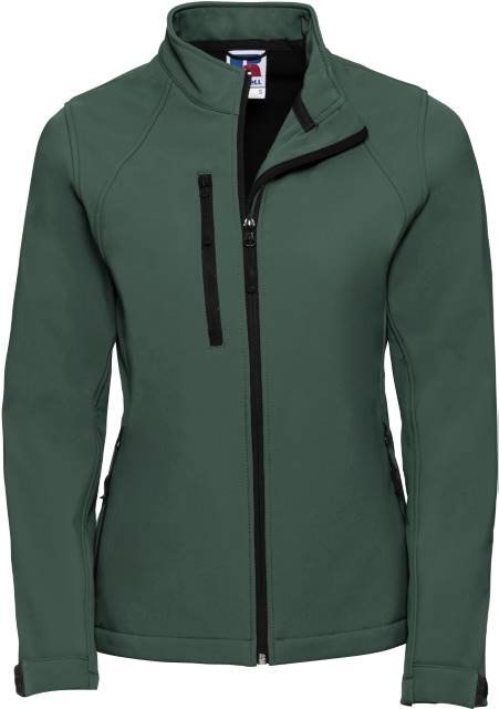 Russell Athletic Ladies' Softshell Jacket – Bottle Green