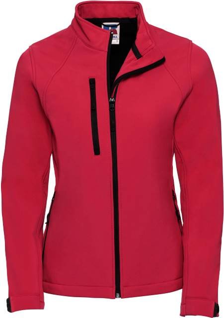 Russell Athletic Ladies' Softshell Jacket – Classic Red