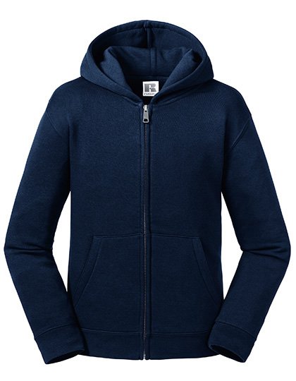 Russell Athletic Kids Authentic Zipped Hood Jacket – French Navy