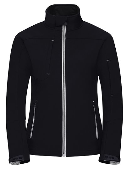 Russell Athletic Ladies' Bionic Softshell Jacket – French Navy