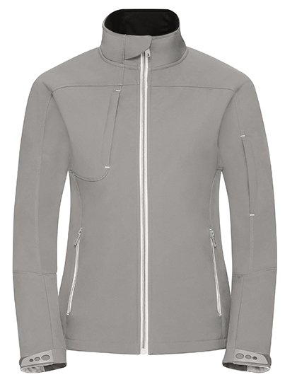 Russell Athletic Ladies' Bionic Softshell Jacket – Stone