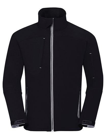Russell Athletic Men's Bionic Softshell Jacket – French Navy