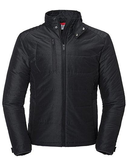 Russell Athletic Men's Cross Jacket – Black