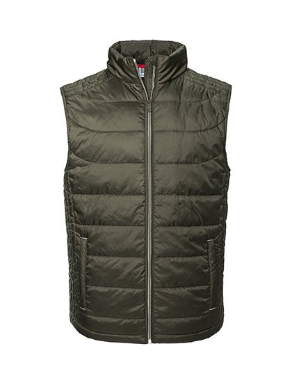 Russell Athletic Men's Nano Bodywarmer – Dark Olive