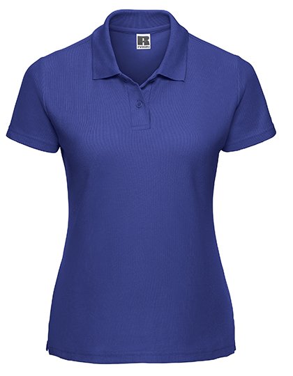 Russell Athletic Ladies' Classic Polycotton Polo – Bright Royal