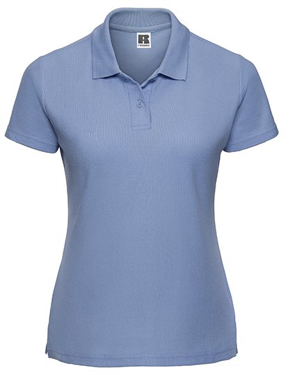 Russell Athletic Ladies' Classic Polycotton Polo – Sky
