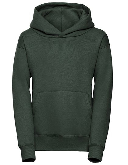 Russell Athletic Kids Hooded Sweatshirt – Bottle Green