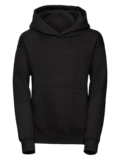 Russell Athletic Kids Hooded Sweatshirt – Black