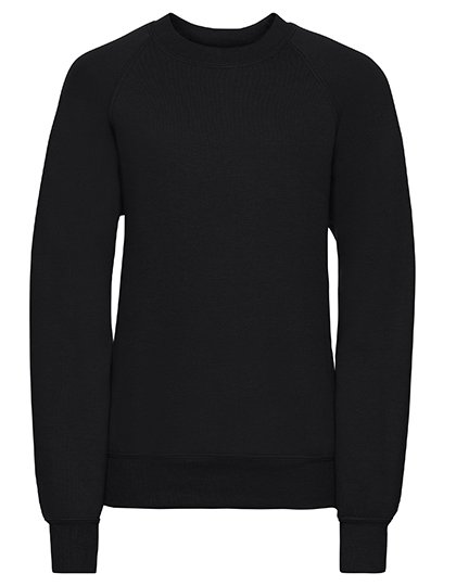 Russell Athletic Kids Classic Sweatshirt – Black