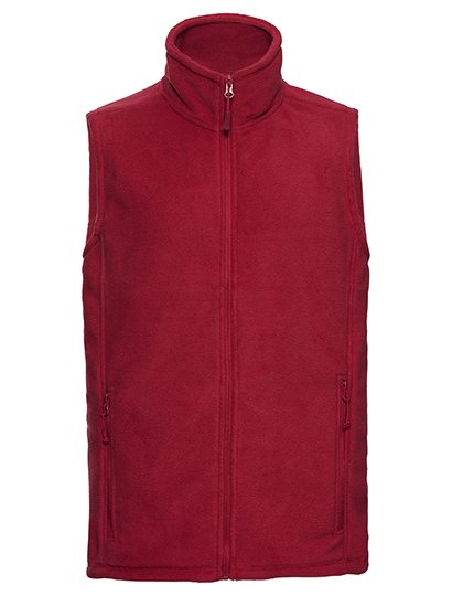 Russell Athletic Men's Outdoor Fleece Gilet – Classic Red